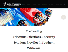 Tablet Screenshot of datainstallers.com